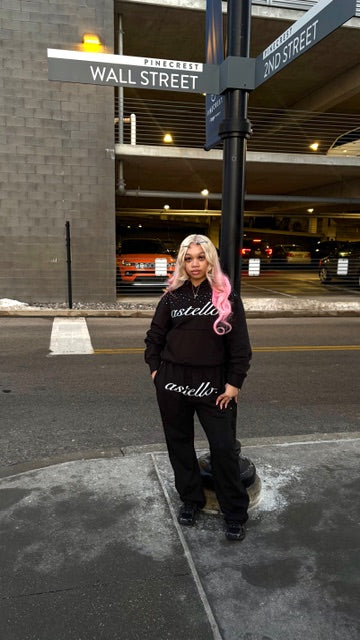 Astello "rhinestone" hoodie